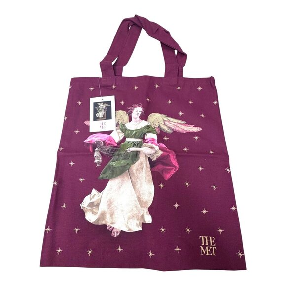 Metropolitan Museum Of Art MMA Angel Tree Tote Bag Christmas Holiday Gift NEW - Picture 1 of 8